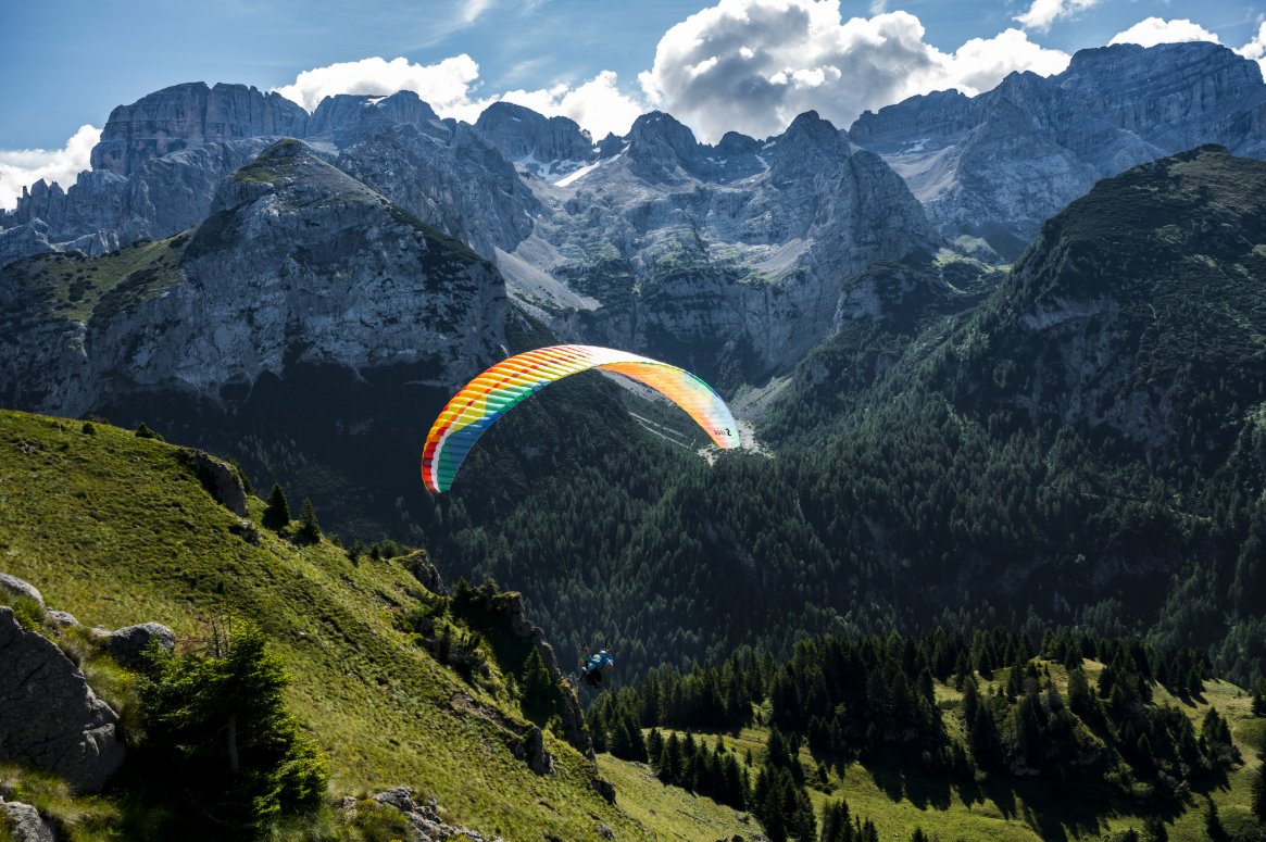 Parapendio Doss del Sabion