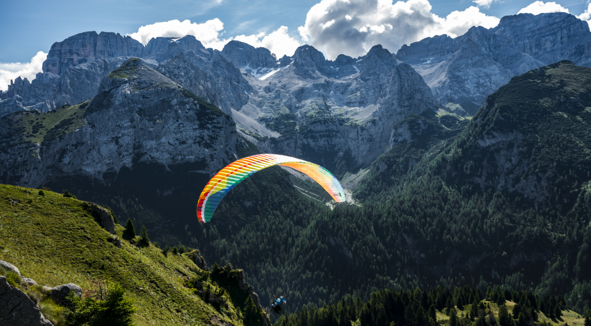 Parapendio Doss del Sabion