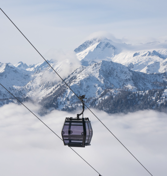 Cable car to Doss del Sabion