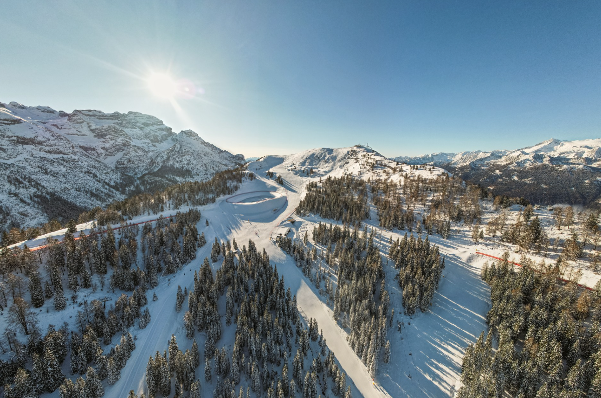 Panoramic view of the Doss